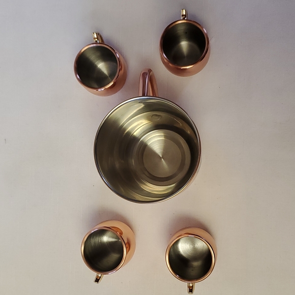 5 piece of 1 Mug and 4 Shot Glasses. - Picture 6 of 9